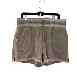 Wild Fable Women's Size XL Brown Taupe High-Waisted Cargo Sweat Shorts